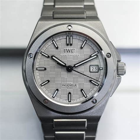 iwc ingranaggi a vista|iwc ingenieur automatic 40 titanium.